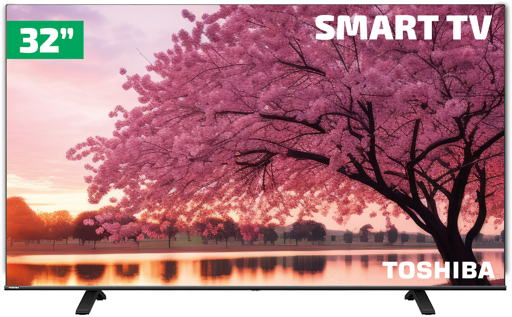 TV 32" LED SMART 32V35L TB016M TOSHIBA