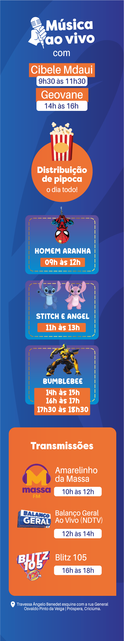 Nossas Atrações Mobile