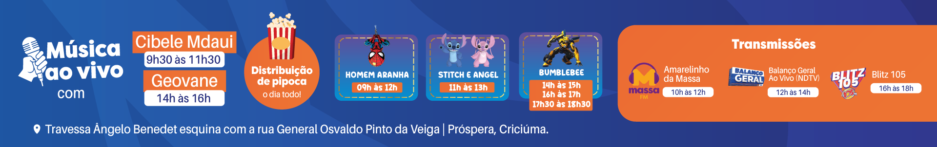 Nossas Atrações Desktop