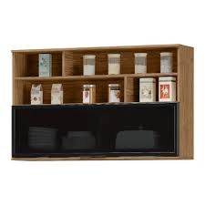 Aéreo 120 de Vidro Toscana Freijó 100% MDF (ATO03) MX MÓVEIS 
