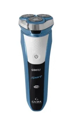 Barbeador Elétrico 3 Lâminas GSH987 Sport W&amp;D USB GAMA 