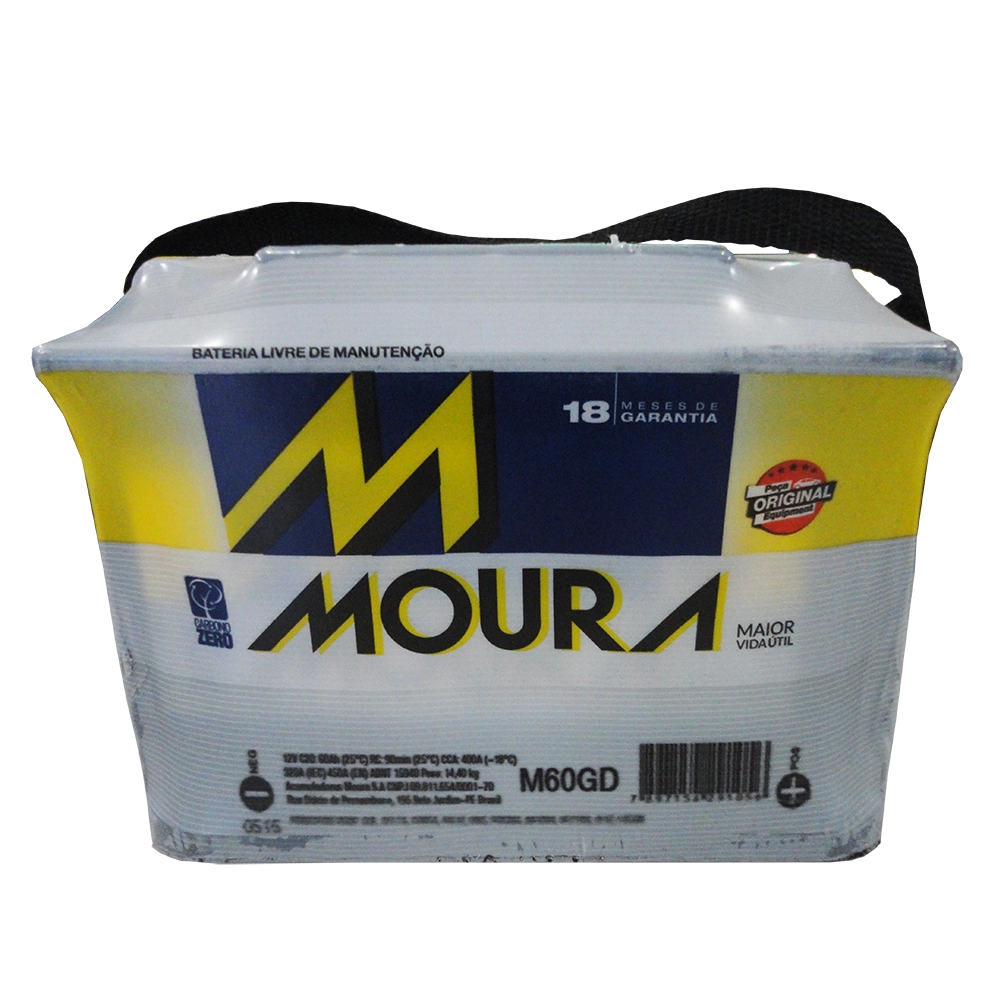 Bateria Moura 60 Ah (m60gd)