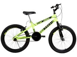 Bicicleta A20 Amarelo Neon Max Boy (206.13) Colli 