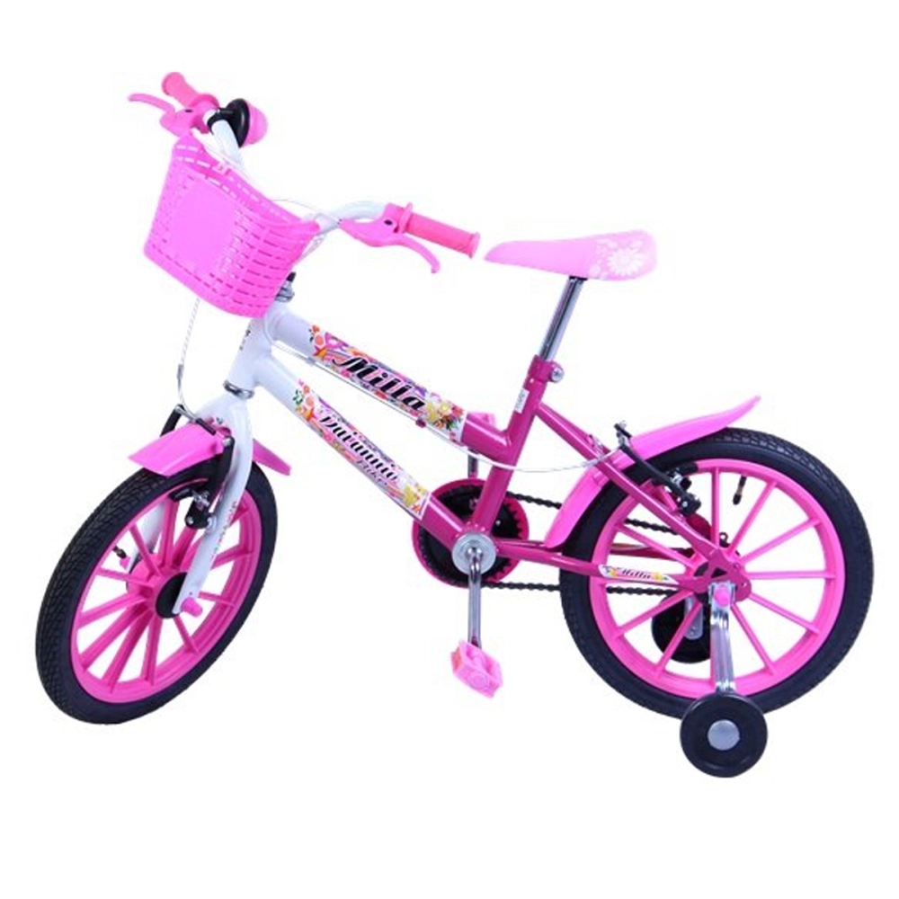Bicicleta Feminina A16 Pink/Branco Milla (3643) Dalannio Bike
