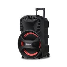 Caixa Amplificada 880W Vegas Bateria ACA 880  Preto AMVOX 