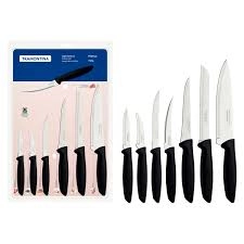 Conjunto Facas Tramontina Plenus 7 Peças Preto Inox  (23498066)