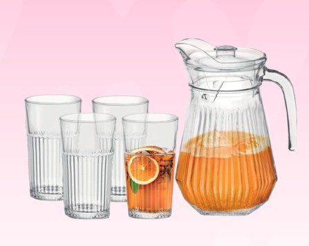 Conjunto Refresco 5PC Ruby (Jar016) JVL 