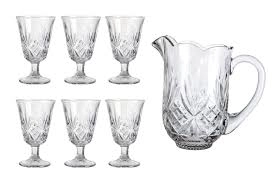 Conjunto Refresco ICE 7PC Cristal Ecológico (30088) FULL FIT 