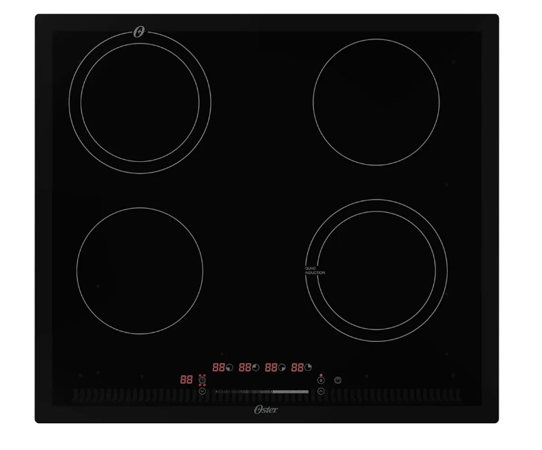 Cooktop de Indução 4 Bocas Oster Touch Screen (OTOP402)