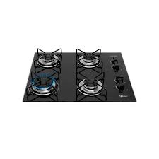 Cooktop 4Bocas Fit Line Vidro Preto Aramado (36350-102675) FISCHER