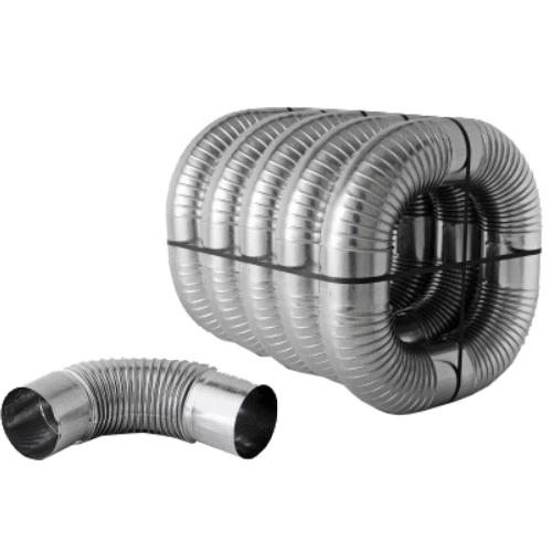 Curva Para Fogão a Lenha 110 Inox  Adams 
