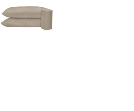 JG Cama Casal 3Pçs Malha Fine Taupe EDROMANIA