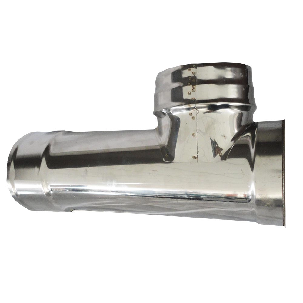 Joelho para Fogão a Lenha Inox 110 ADAMS