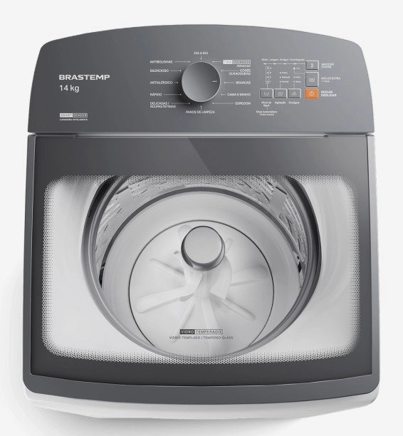Lavadora 14kg BWF14ABBNA BRASTEMP
