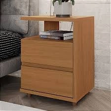 Mesa de Cabeceira Campache 2Gav Cinamomo (D07-214) HENN 