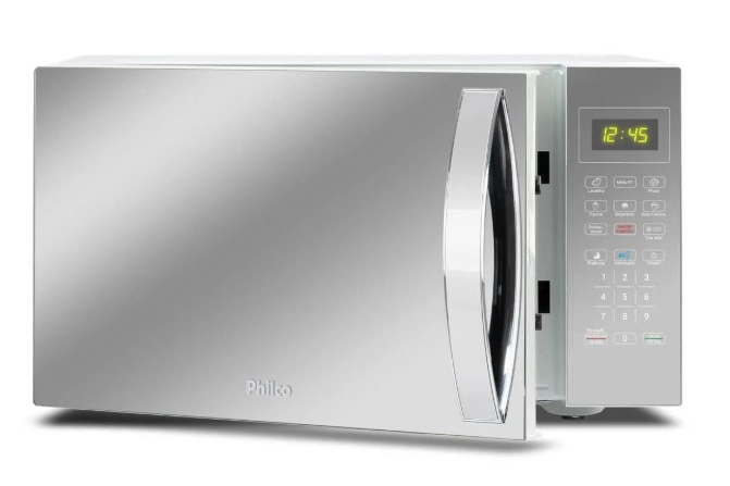 Micro-ondas 28L Espelhado/Branco PMO30E (096052221) PHILCO