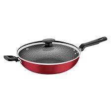 Panela Wok Vermelha 28cm Loreto (20394/728) TRAMONTINA 
