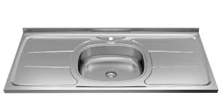 Pia 120 Inox 31231/31230 Plus 30 c/Concreto/c/furo/TP GHEL PLUS 