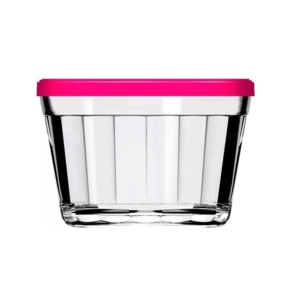 Tigela com Tampa Americano 600ml Sortido (4010-667) NADIR 