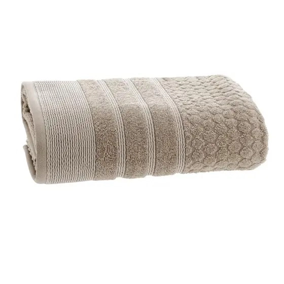 Toalha de Banho 70x140 Treviso Bege 450G CORTTEX