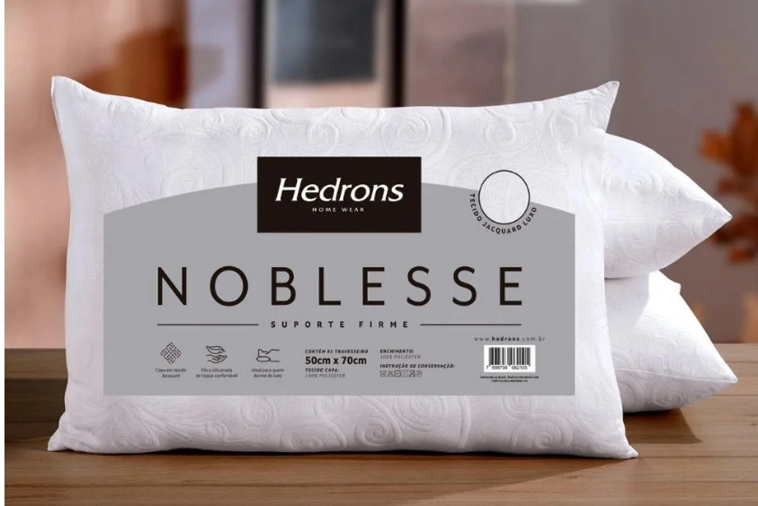 Travesseiro 50X70 Noblesse HEDRONS 