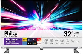 TV 32" Led Smart  Roku PTV32K34RKGB PHILCO 