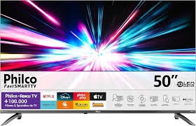 TV 50" Led Smart 4K Roku P50CRB 099503053 PHILCO