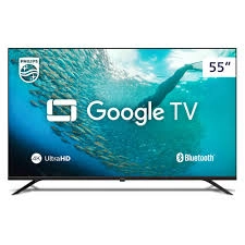 TV 55" Philips Led Smart GoogleTV (55PUG7019/78)